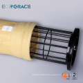 ECOGRACE Silicon Industrial PPS saco de filtro de pó filtro gaiola